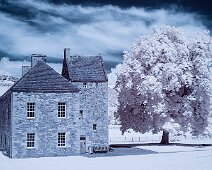 L078 Melrose Abbey, Commendator's House IR L78 Melrose Abbey, Commendator's House IR (Edition size 25)