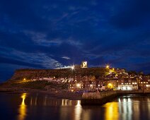 U085 Moon rise over Whitby U085 Moon rise over Whitby
